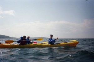 sea kayak - fitness vacation